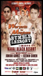 Watch X1#41 Ainofea Rumble at the Resort Full Fight here