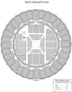 Blaisdell Arena Seating Chart