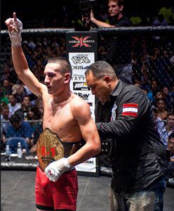 Max Holloway X1 World Events 155lb belt