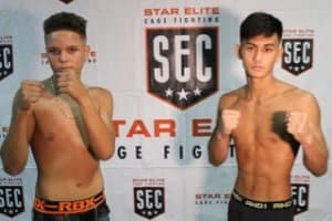 Braydon Torres vs Dayton Esposito Amateur Kickboxing 140lbs 3X3 Minute Rounds