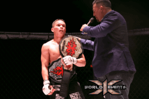 Russell Mizuguchi X1 World Events 125lb World Champion