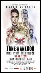 X1-52 zach zane vs. Kanekoa