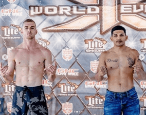 X1-52 Weigh-in Donald Gonzalez vs Geremy Martin