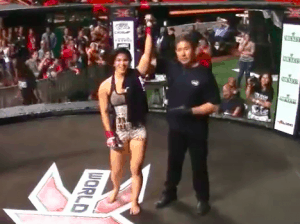 Rachael Ostovich Early fights in Hawaii X1 MMA
