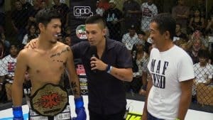 Martin Day interviewing Koki Shimokawa