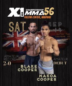 X1 56 Cooper Brothers Blake Cooper and Makoa Cooper
