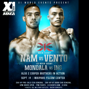 X1 - 56 Nam vs Vento POster