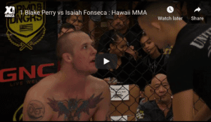1 Blake Perry vs Isaiah Fonseca : Hawaii MMA