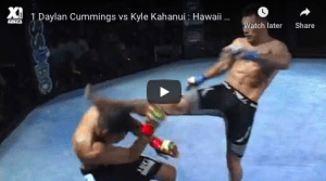 1 Daylan Cummings vs Kyle Kahanui Hawaii MMA