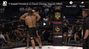 1 Isaiah Fonseca vs Davin Chong: Hawaii MMA