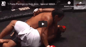 1 Paea Paongo vs Kala Koa