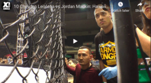 10 Cheyden Leialoha vs Jordan Mackin: Hawaii MMA