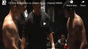 12 Roy Boughton vs Adam Akau : Hawaii MMA