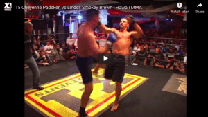 15 Cheyenne Padeken vs Lindell Smokey Brown : Hawaii MMA