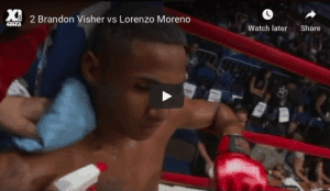 2 Brandon Visher vs Lorenzo Moreno
