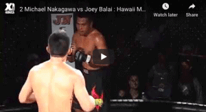 2 Michael Nakagawa vs Joey Balai Hawaii MMA