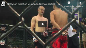 3 Bryson Bolohao vs Adam Azimov partial : Hawaii MMA
