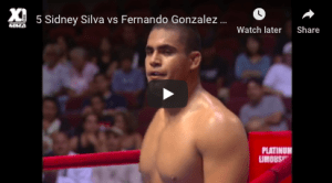 Sidney Silva vs Fernando Gonzalez