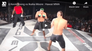 6 Kevin Soong vs Ikaika Moore : Hawaii MMA
