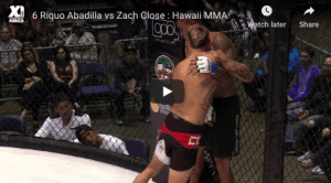 6 Riquo Abadilla vs Zach Close : Hawaii MMA
