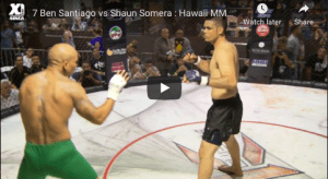 7 Ben Santiago vs Shaun Somera : Hawaii MMMA