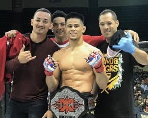Cheyden LeiAloha X1 Champion hawaii MMA