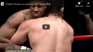 Derek Thornton vs Justin Mccully