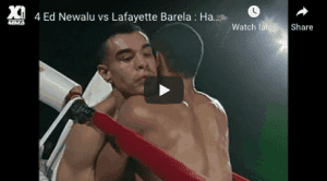 Ed Newalu vs Lafayette Barela