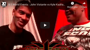 John Vistante vs Kyle Kaahanui Post Fight Interview by Big Joe