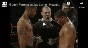 Josh Ferreira vs Jay Carter