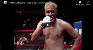Marcus Moreno vs Aleka Rincon