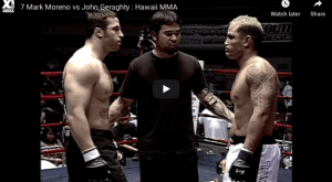 Mark Moreno vs John Geraghty