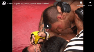 8 Matt Miyake vs Saxon Keawe : Hawaii MMA