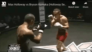 Max Holloway Early Fights Hawaii MMA
