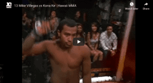 Mike Villegas vs Kona Ke Hawaii MMA