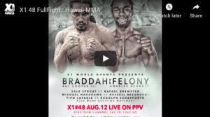 X1 48 FullFight : Hawaii MMA