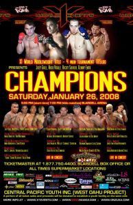 X1#12 : Champions 1 Jan 26, 2008 Fight Results