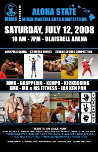 X1#16: MMAC (Jul 12, 2008) Fight Results