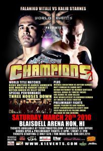 X1#30: Champions 2 (Mar 20, 2010) Fight Results