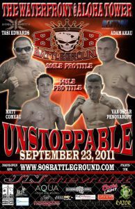 X1#40 Unstoppable September 23, 2011 Fight Results