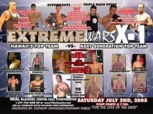 X1#1: Extreme Wars July 2 2005 Fight Results