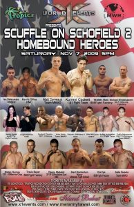 X1 Scuffle on Schofield II Nov 7 2009 Fight Results