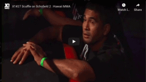 X1#27 Scuffle on Schofield 2 : Hawaii MMA