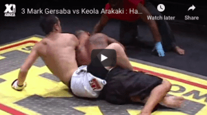 Mark Gersaba vs Keola Arakaki Hawaii MMA