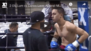 Ola Lum vs Carlos Lave : Hawaii MMA