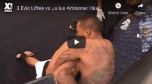 3 Evic Liftee vs Julius Amisone