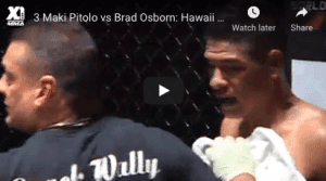 3 Maki Pitolo vs Brad Osborn