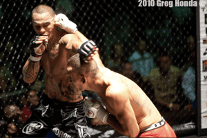 Max Holloway early mma fight