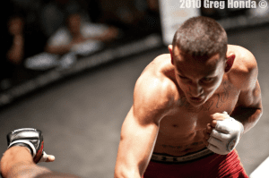 Max Holloway early mma fight