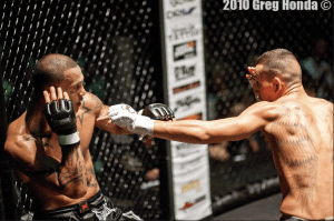 Max Holloway early mma fight